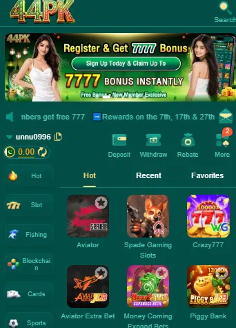 44pk game