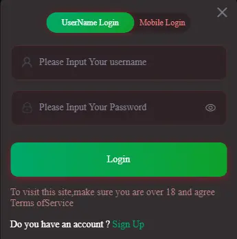 Sign up